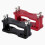 (Black) Black/Red CNC Aluminium Alloy Steering Gear Bracket 2