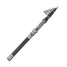 (2.1) Fishing Rod Spinning Telescopic Rod Carbon Rod Short Tube Portable Outdoor Fishing Tools