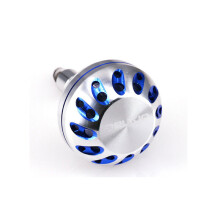 (Blue) DIY 45mm Fishing Reel Handle Knob For D/S/A Baitcasting Drum Fishing Reel Fishing Tackle