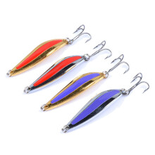 (5g) 4pcs/set 4.3-5.5cm 5-10g Fishing Lure Metal Sequins Spoon Hard Baits Fresh Saltwater Fishing