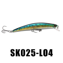 (Blue) Minnow 1PC 11g 100mm 0-0.5m Depth Fishing Lure Freshwater Fishing Hard Bait