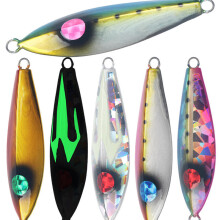 (Type 1) 1PC 9cm 150g Luminous Fishing Hard Iron Bait Coating Strong Fishing Lure
