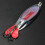 (Style 4) Silver Angled Miter Iron Copper Metal Sequins Lure Lure 5