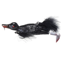 (#2) 3D water Fishing Lure Duck Floating Treble Hooks For Bass/Pike/Catfish /Musky