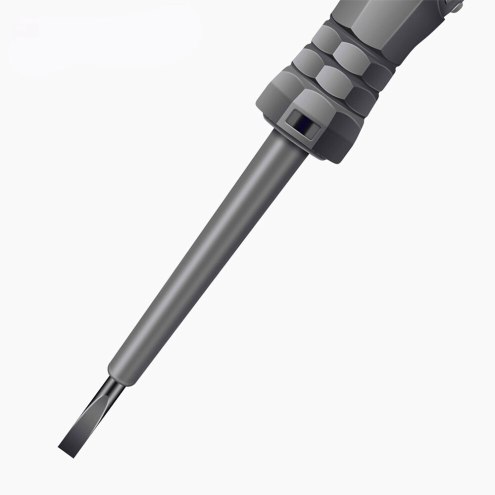 (Slotted) Voltage Detector With Neon Bulb Indicator Non-Contact Insulated Electrician Tester-image-OPC-PJFDH99-NEW