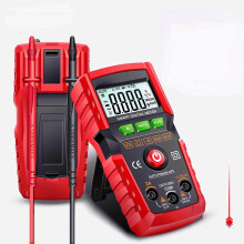 (Black) Mini Digital Multimeter 4000 Count AC/DC Electrical Instruments Tester Professional Meter