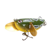 (C) 6cm/12.6g 8Colors ABS Fishing Lure Treble Hook Topwater Fishing Bait