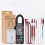 (Black) Digital Clamp Voltage Tester 6000 Counts DC/AC Current 400A Amp Multimeter 10