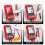 (Red) Non-Contact Intelligent Anti-Burning Multimeter Multi-Function Circuit Diagnostic 4