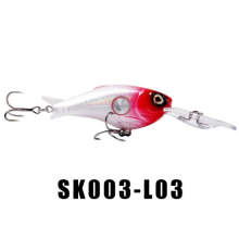 (L03) 1PCS Fishing Lures Floating 1.8M-3.9M 55mm 10g Crank Artificial Hard Fishing Bait