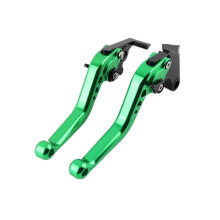 Brake Lever Grips For VF750S Sabre 1982-1986 Short Brake And Clutch Levers Green