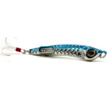 (Blue, 15g) 1PCS 10G 15G Luminous Metal Fishing Lures Bait Sequins Submarine Shore Cast Iron Plate Baits