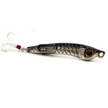 (Black, 10g) 1PCS 10G 15G Luminous Metal Fishing Lures Bait Sequins Submarine Shore Cast Iron Plate Baits