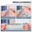 Voltage Test Pen 24-250V With Indicator Light Sensor and Electric Screwdriver Probe 10