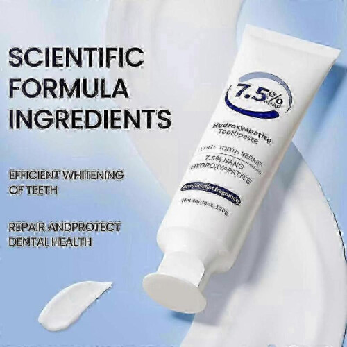 (1pc) 1-3pcs Hydroxyapatite Toothpaste for Enamel Protection,Gentle Mint, Fresh Breath 2