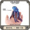 (21Cm Octopus Phantom Blue) 3D Printing    Octopus Fish Tank Landscape Decoration Octopus Movable Integrated Joint Creative Hand Office 2
