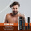 EELHOE Beard Filling Pen Kit Men's Beard Natural Waterproof Beard Pen Beard Stroke Pen 4