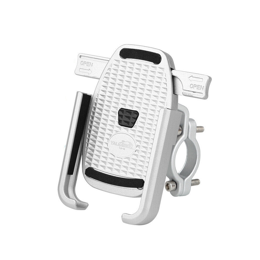 (, Stem Style) 360 Rotatable One-Key Lock Bicycle Mobile Phone Holder Aluminum Alloy Electric Bike Phone Holder Motorcycle Gps Holder Black 6112212736364