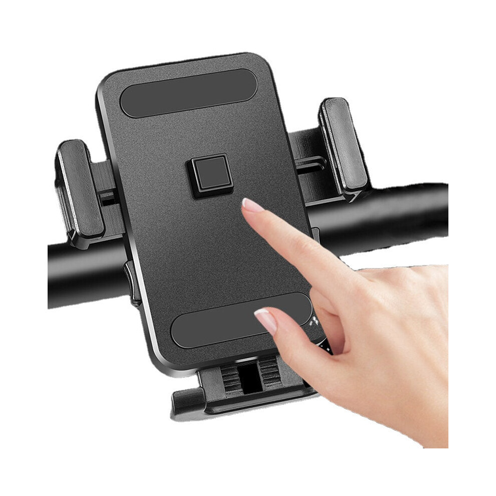 (Mirror Base Type) Bicycle Phone Holder Mobile Gps Support Electric Scooter Mtb Bike Phone Mount Bike Handlebar Clip Bracket Stand 6112212735350