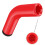(Black) Silicone Bike Handlebar Cover Soft Shock Absorption Handlebar Protector For 22mm Diameter Handlebar 7