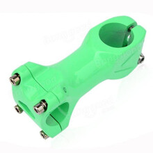 (Green) Fixed Gear Bicycle Aluminum Alloy 3D Forging Ultrashort Stem