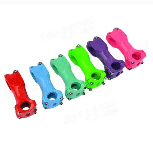 (Light Green) Fixed Gear Bicycle Aluminum Alloy 3D Forging Ultrashort Stem 1