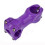 (Blue) Fixed Gear Bicycle Aluminum Alloy 3D Forging Ultrashort Stem 7