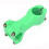 (Green) Fixed Gear Bicycle Aluminum Alloy 3D Forging Ultrashort Stem 9