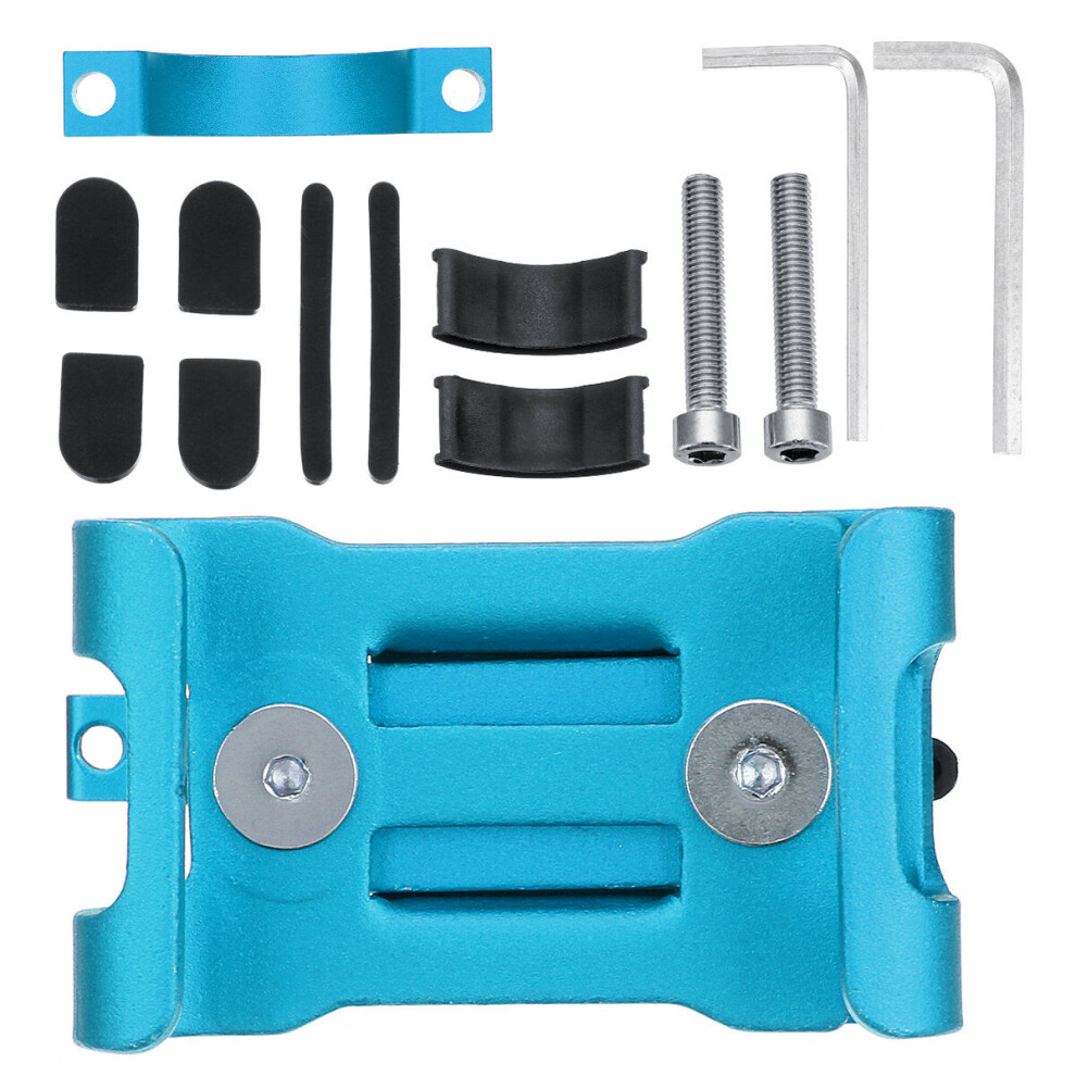 (Blue) Electric Scooter Motorcycle E-Bike Bike Bicycle Cycling Handlebar Phone Holder Blue 6112212731789