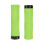 (Black) Durable Shockproof Anti-slip Soft Lightweight Single-sided Locking Sponge 1 Pair x Bicycle Grip Mountain Bikes Grip 7