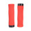(Black) Durable Shockproof Anti-slip Soft Lightweight Single-sided Locking Sponge 1 Pair x Bicycle Grip Mountain Bikes Grip 8