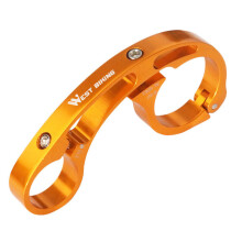 (Gold) Aluminum Alloy Bicycle Extender Bike Holder Bicycle Handlebar Extension Stand