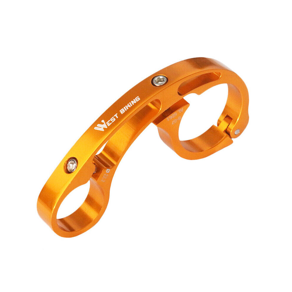 (Gold) Aluminum Alloy Bicycle Extender Bike Holder Bicycle Handlebar Extension Stand