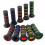 (Blue) 22mm Motorcycle Bike Handle Handlebar Grip Covers Protector Rubber Nonslip 2