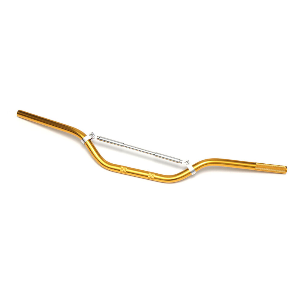 (Gold) 7/8 Inch 22Mm Handlebar Handle Bars For Off Road Motorcycle Dirt Pit Bike Aluminum Gold 8727971666869