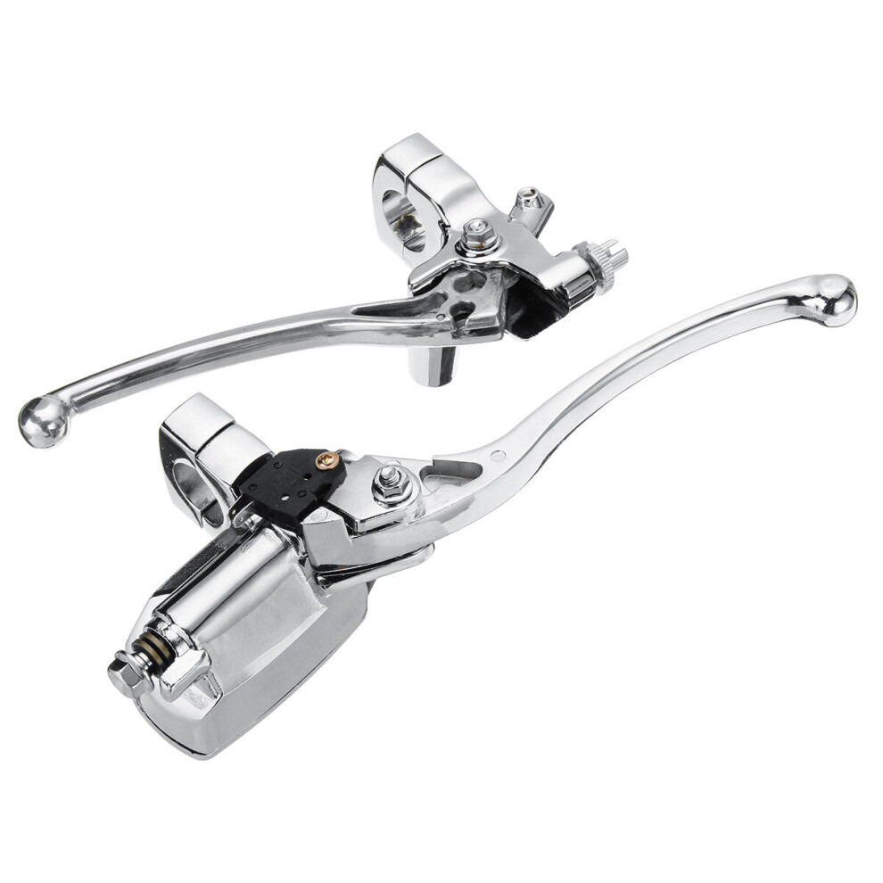 1Inch 25Mm Motorcycle Handlebar Hydraulic Brake Clutch Lever Master Cylinder Universal 8727971669303