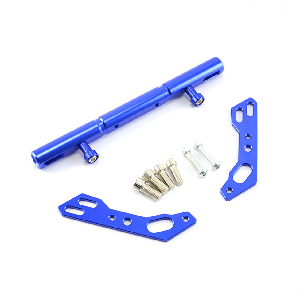 (Blue) Universal Motorcycle Durable Handlebar Balance Lever Motorbike Handle Cross-Bar Blue 8727971660263