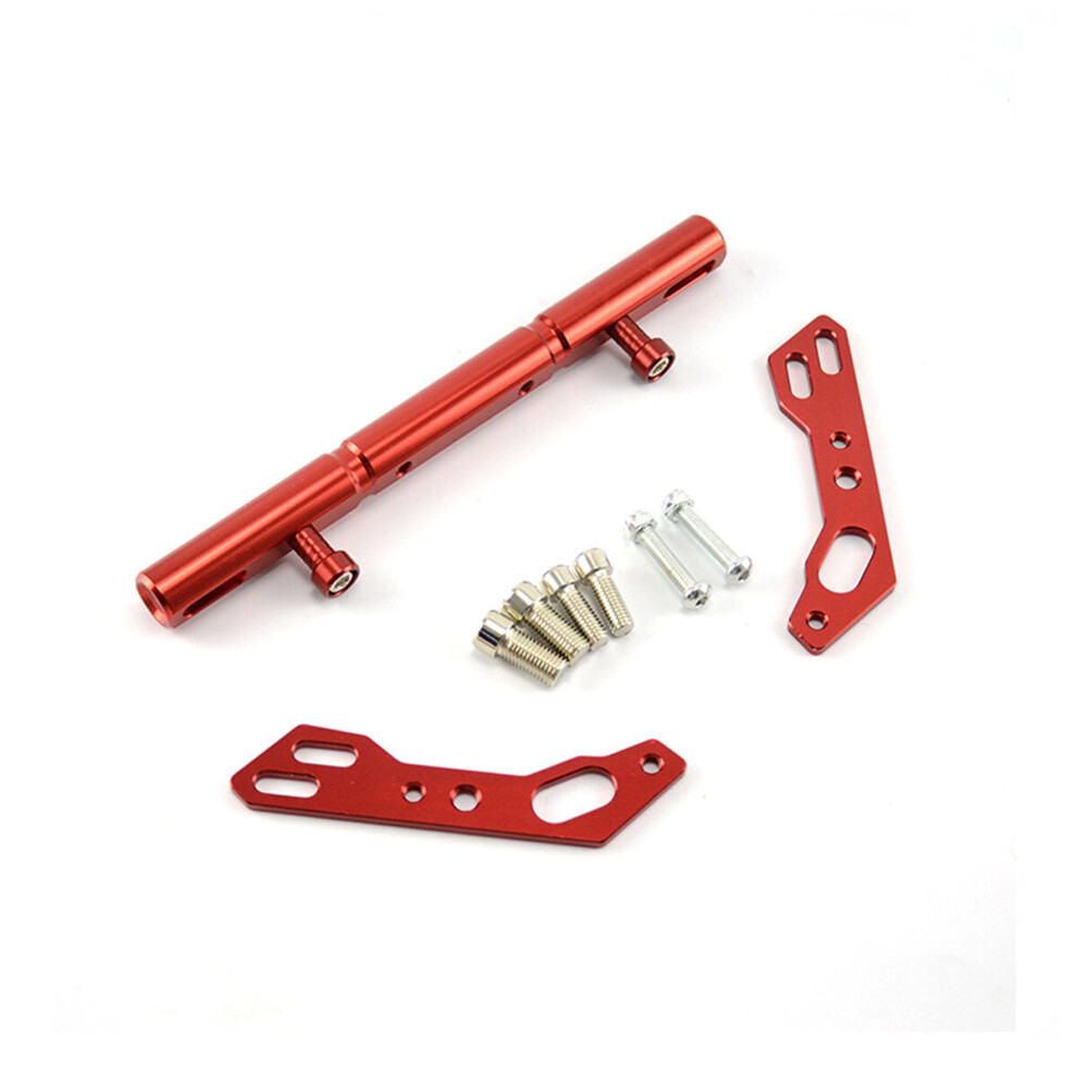 (Red) Universal Motorcycle Durable Handlebar Balance Lever Motorbike Handle Cross-Bar Red 8727971660256