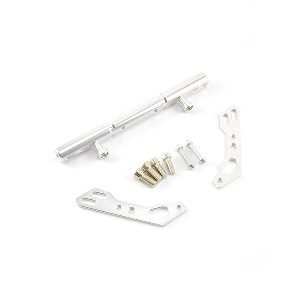 (Silver) Universal Motorcycle Durable Handlebar Balance Lever Motorbike Handle Cross-Bar Silver 8727971660287
