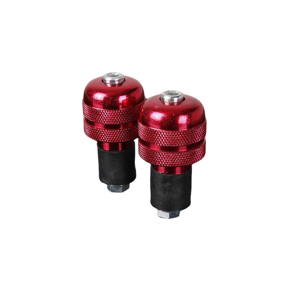 (Red) 22Mm 7/8Inch Motorcycle Round Handlebar End Weight Balance Plug Red 8727971668757