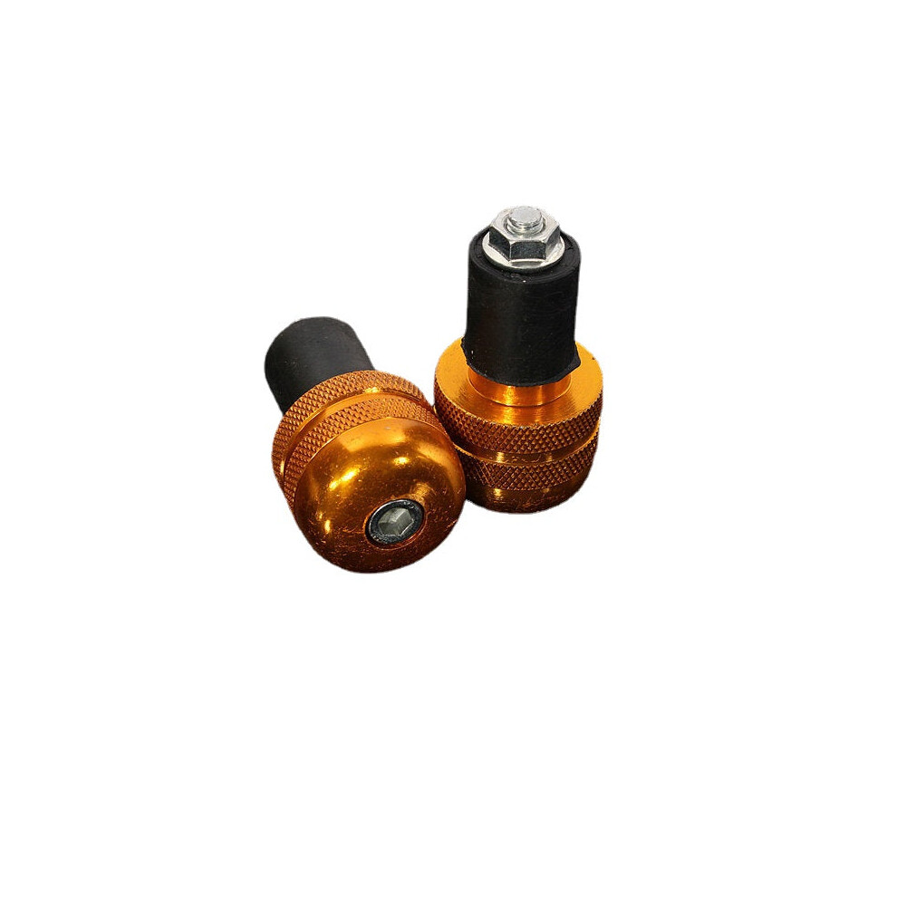 (Gold) 22Mm 7/8Inch Motorcycle Round Handlebar End Weight Balance Plug Gold 8727971668788