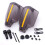 (Black) Pair 22mm 7/8'' Universals Motorcycle Bike Handlebar Hand Guards Protector 10