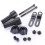 (Black) Pair 22mm 7/8'' Universals Motorcycle Bike Handlebar Hand Guards Protector 6