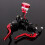 (Left) Red Universal Motorcycle Brake Clutch Lever Master Cylinder 4