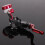 (Left) Red Universal Motorcycle Brake Clutch Lever Master Cylinder 7