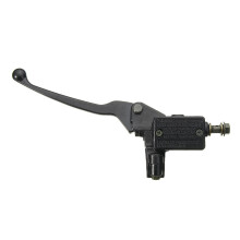 (Left) 8mm Banjo Motorcycle Handlebar Hydraulic Brake Clutch Master Cylinder Lever Universal
