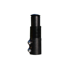 (Black) Road Mountain Bike Fork Stem Extender Aluminum Alloy Bicycle Handlebar Riser Metal Cycling