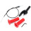 (Black) 7/8inch Pull Push Throttle Assembly with Grip Cables For Off-road Motorcycle 3