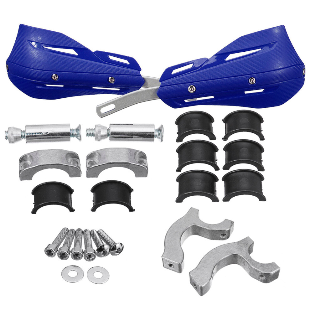 (Blue) Motorcycle Hand Guard Handguard Protector For All 22Mm 28Mm Handlebars Range Blue 8727971662885