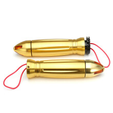 (Gold) 7/8inch Aluminum Hand Grips Turn Signal Light